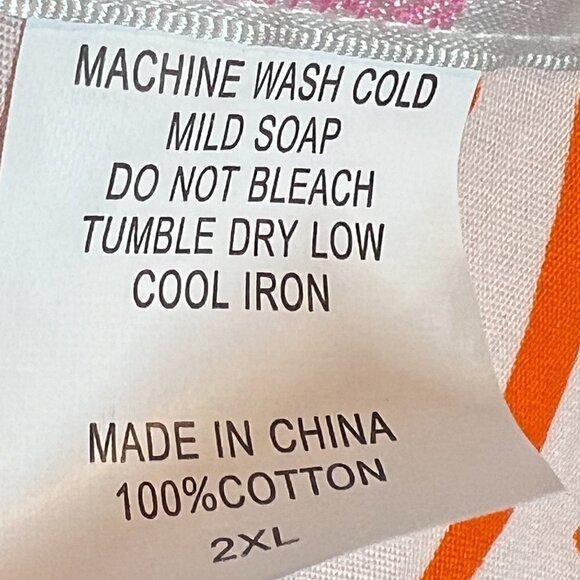 Hawaiian Mini Dress Orange Floral - Picture 11 of 12